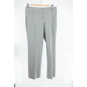 Izod Women's  Golf Classix Stretch Gray pinstripe Pants | 6 NWT
